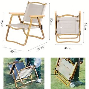 Chaise pliante compacte et portable pour enfants, robuste, professionnelle, haute pression, universelle, durable, pour le camping, modèle Kermit - Product Image 2