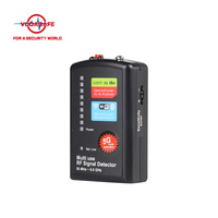 Vodasafe Anti-Spy RF-signaaldetector voor draadloze afluisterapparaten, verborgen camera's, 3G 2100 verbeterde detectie 50MHz-6GHz