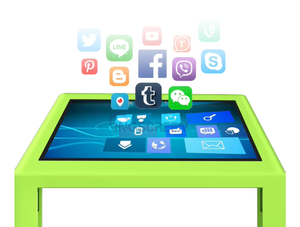 Table tactile interactive LCD de 43 pouces Android Linux <span class=keywords><strong>Windows</strong></span> en forme de X pour les centres commerciaux SDK - Product Image 5