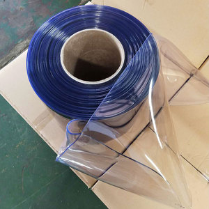 Rideau à lanières <span class=keywords><strong>en</strong></span> <span class=keywords><strong>PVC</strong></span> ultra-transparent facile à installer, bande de porte <span class=keywords><strong>en</strong></span> plastique transparente et flexible pour entrepôts frigorifiques et usines agroalimentaires - Product Image 5