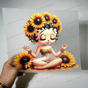 Fogli di trasferimento DTF personalizzati stampa di t-shirt impermeabile con capi in vinile con stampa a trasferimento Plastisol - Product Image 3