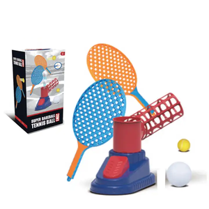 Kids Outdoor Pitcher Sports Training Padel Tennis Ball Launcher Machine <strong>Baseball</strong> <strong>Racket</strong> Toys Set <strong>Baseball</strong> Accessories for Boy - Product Image 3