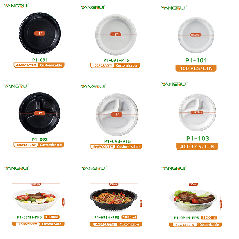 Assiettes de fête jetables