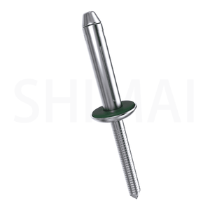 Remache ciego estructural de aluminio impermeable con goma para fijación de bombillas - Product Image 6