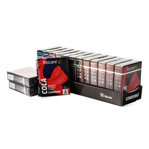 <span class=keywords><strong>Condones</strong></span> de Látex con Certificación CE del Fabricante Recare, con Sabor, Textura Punteada y Acanalada, Venta al Por Mayor - Product Image 1