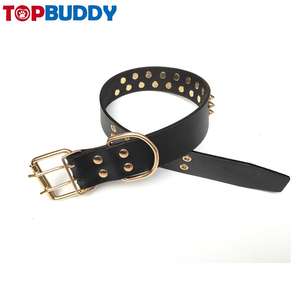 Collar para perro de cuero PU de Color personalizado directo de fábrica de moda para mascotas - Product Image 5