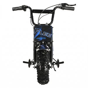 Mini <span class=keywords><strong>moto</strong></span> électrique tout-terrain <span class=keywords><strong>pas</strong></span> chère pour débutants, moteur à balais 250W, batterie 24V 8Ah, roues en alliage, freins à disque - Product Image 5