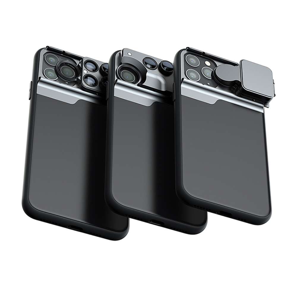 iPhone 11用カメラレンズキット CPLフィルター+10倍マクロ+180度