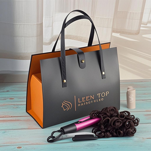 Boîte d'emballage de luxe pour <span class=keywords><strong>fer</strong></span> à <span class=keywords><strong>friser</strong></span> - Boîte cadeau en carton écologique pour outils capillaires résistants à la chaleur avec logo personnalisé - Product Image 1