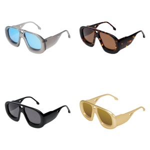 LMA Retro Fashion Luxury Designer Double Bridge <b>Large</b> <b>Frames</b> Sun Glasses Brand Oversized Custom Logo Sunglasses Men Women - Product Image 5