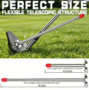 Bâton d'alignement pour swing de <span class=keywords><strong>golf</strong></span>, outil magnétique d'ajustement d'angle, équipement d'entraînement visuel pour l'alignement du coup - Product Image 5
