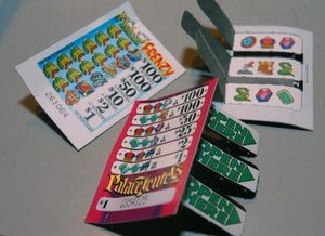 แท็บดึงสไตล์การพนันตั๋วแบบดึงสำหรับงานเลี้ยงชื่นชอบการปรับแต่งจำนวนมากตั๋วจับฉลากกระดาษ - Product Image 6