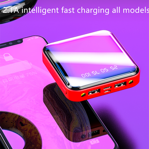 Power Bank Portatile Ultra Sottile <span class=keywords><strong>Mini</strong></span> 5000mAh con Display LED, Doppia Uscita USB, Ingresso Micro USB, Logo Personalizzabile 10000mAh - Product Image 4