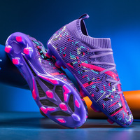 AliExpress Futbol Ayakkabıları Öğrenci Antrenman Ayakkabıları Unisex Gençlik Sentetik Çim Spor Maçı için Sınır Ötesi Dropshipping