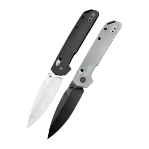 سكين جيب قابل للطي للتخييم والبقاء على قيد الحياة والصيد، مصنوع من فولاذ 440C عالي الصلابة، حاد للغاية - Product Image 2