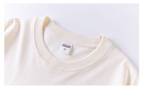 T-shirt unisexe personnalisé avec logo, 240 g/m², en coton, avec poche poitrine, couleurs unies, manches courtes, col rond, pour homme et femme