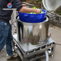 Industriële Appelpompoen Fruit En Groente Wasmachine Industriële Wasmachine Voor Groenten
