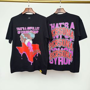 Nueva Colección de Camisetas de Alta Calidad para Hombre con Estampado 'THAT'S A AWFUL LOT OF COUPH SYRUP', Estilo Holgado e Informal - Product Image 4