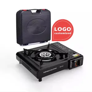 Plaques de cuisson à gaz pour l'extérieur, cuisine de Camping, poêle à Butane domestique, Portable en acier inoxydable, cuisinière à gaz de Camping