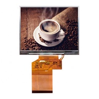 3.5 pouces écran tactile transflectif TFT IPS 640x480 54PIN Module d'affichage LCD rétroéclairage LED affichage interactif 250-1000 Nits
