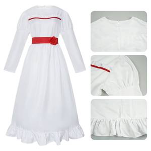 Disfraz de Cosplay Estilo Muñeca Gótica de Halloween, Vestido Blanco, Inspirado en Anime, Traje para Actuación en Escenario - Product Image 6