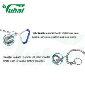 Instrumen kebidanan hewan baja tahan karat, alat pengiriman anak sapi 1500mm kondisi baru untuk pertanian - Product Image 4