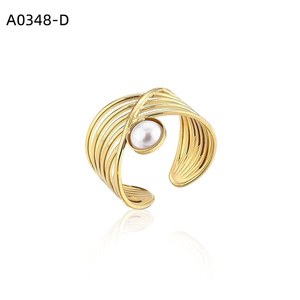 Fashion <b>Ring</b> with PERLAS A0348 for Women High Quality Jewelry - Product Image 1