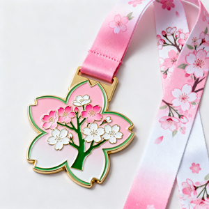 Personalized Zinc Alloy Medal Triathlon Color Printed Custom Logo Medals Metal 3D Sports Custom Medals with <b>Ribbon</b> - Product Image 1