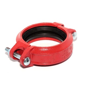 FM <span class=keywords><strong>ul</strong></span> phê duyệt chữa cháy hệ thống đường ống dễ uốn sắt rãnh phụ kiện đường ống tùy chỉnh cứng nhắc khớp nối góc Pad khớp nối - Product Image 2