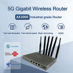 Router CPE OpenWRT AX3000 MTK7981B WIFI6 5G con Ranura para Tarjeta SIM, <span class=keywords><strong>4</strong></span> Puertos LAN, Router Inalámbrico Wifi, Punto de Acceso Móvil - Product Image 2