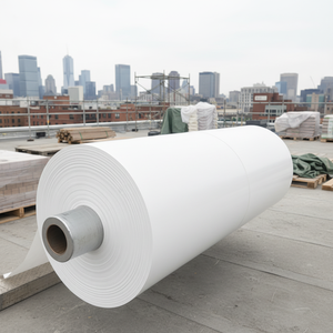 Membrane de toiture temporaire ignifuge en PVC <span class=keywords><strong>pour</strong></span> la rénovation des bâtiments - Product Image 1