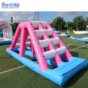 Bostyle Aqua Water Floating Play Equipment Blob Launcher Climbing Ladder for Customized