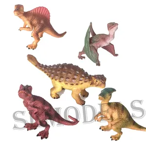 SL Models Realistic jurassic simulation Dinosaur Model toy Tyrannosaur Spinosaurus Animal Dinosaur Figures for kids