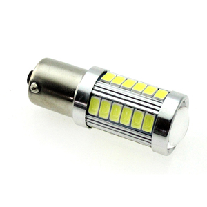 Nouvelles ampoules LED 2 pièces 1157 BAY15D 33 SMD 5630 5730 1156 BA15S BAU15S pour voitures <span class=keywords><strong>Focus</strong></span>, feux de jour DRL et feux stop, rouge ambre - Product Image 4