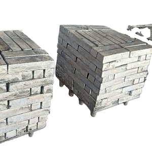 Lingotti di Magnesio ad Alta Purezza 99,99% di Buona Qualità Certificati ISO9001 Standard ASTM MOQ 5 Tonnellate in Vendita - Product Image 1