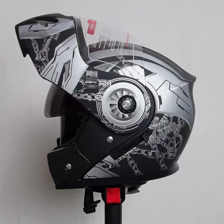 Custom Wholesale Motorcycle Helmet Factory Racing Casco Flip Up Motocross Motorcycle Helmet