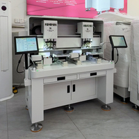 Machine automatique industrielle de qualité supérieure pour l'incrustation de bijoux en métal, équipement multi-usages pour la pose de pierres précieuses YUBANG YB-5DZ8-2