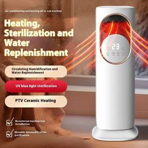 Ventilador de Torre Silencioso, Ahorrador de Energía, Ventilador de Refrigeración y Calefacción, Control Remoto, Calefacción PTC, Aire Acondicionado para el Hogar - Product Image 4