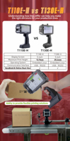 Impresora térmica de inyección de tinta TIJ portátil y en línea personalizada Docod 12,7 MM impresora de código Qr por lotes máquina de codificación de fecha de caducidad