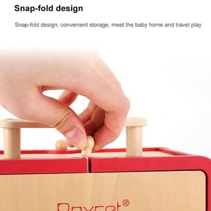 UDEAS Cadeau pour enfants : <span class=keywords><strong>Garage</strong></span> de stationnement en <span class=keywords><strong>bois</strong></span> avec piste de stationnement pour voitures - Product Image 6