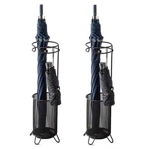 <span class=keywords><strong>Portaombrelli</strong></span> in <span class=keywords><strong>ferro</strong></span> resistente salvaspazio robusto <span class=keywords><strong>portaombrelli</strong></span> impermeabile per interni esterni - Product Image 2