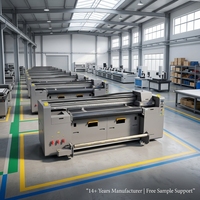 Impresora UV Híbrida de Cama Plana Yotta H1800 de 1.8m para Señalización Exterior, Pancartas, Papel Tapiz, Adhesivos para Autos, Techos Tensados y Publicidad