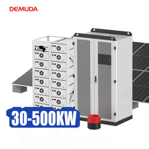Système de stockage d'énergie solaire commercial et industriel tout-en-un DEMUDA personnalisé 50 kW 100 kW 100 kWh 215 kWh avec batterie au lithium LiFePO4 - Product Image 1