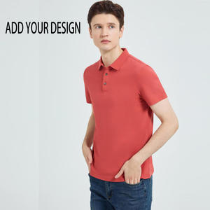 Polo de alta calidad para hombre, logotipo personalizado, venta al por mayor, polo ligero de manga corta para hombre - Product Image 3