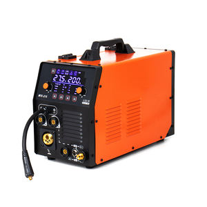 Soudeuse COROTC PULSE 4-en-1 ARC/<span class=keywords><strong>TIG</strong></span>/Pulse/<span class=keywords><strong>TIG</strong></span> froid 2T/4T <span class=keywords><strong>semi</strong></span>-automatique DC pour acier inoxydable – Nouveau - Product Image 1