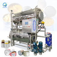 Autoclave de stérilisation horizontale OCEAN pour bouteilles en verre et bocaux alimentaires 100L