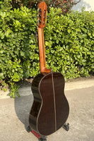 Guitare classique Aiersi de haute qualité, entièrement en épicéa massif, avec touche surélevée, meilleure guitare de concert espagnole de 39 pouces
