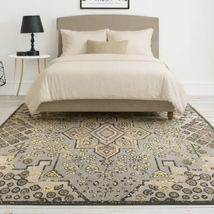 Alfombra de poliéster hecha a mano con diseño de dibujos animados en forma de corazón, de pelo bucle, resistente a las manchas, apta para mascotas, estilo moderno, para coche de ejercicio. - Product Image 3
