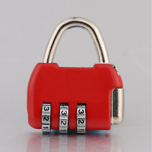 Candado de Combinación Jinhao de Aleación de Zinc, Rectangular, con Grillete de 4 mm, para Uso en Obras de Construcción - Product Image 2