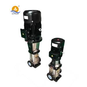 Pompe à eau constante pour système de pompage d'eau de bâtiment en hauteur, pompe centrifuge multi-étages en acier inoxydable QDL pour alimentation de chaudière - Product Image 1